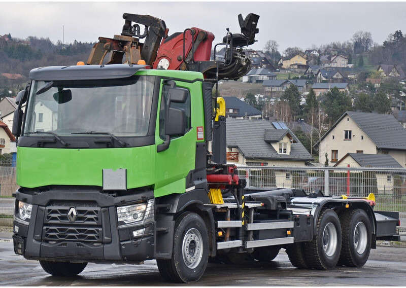 Renault C430* ABROLLKIPPER *LIV 170Z 78 * 6x4 - Pacēlājs ar āķi, Kravas auto ar manipulatoru: foto 4 Renault C430* ABROLLKIPPER *LIV 170Z 78 * 6x4 - Pacēlājs ar āķi, Kravas auto ar manipulatoru: foto 4