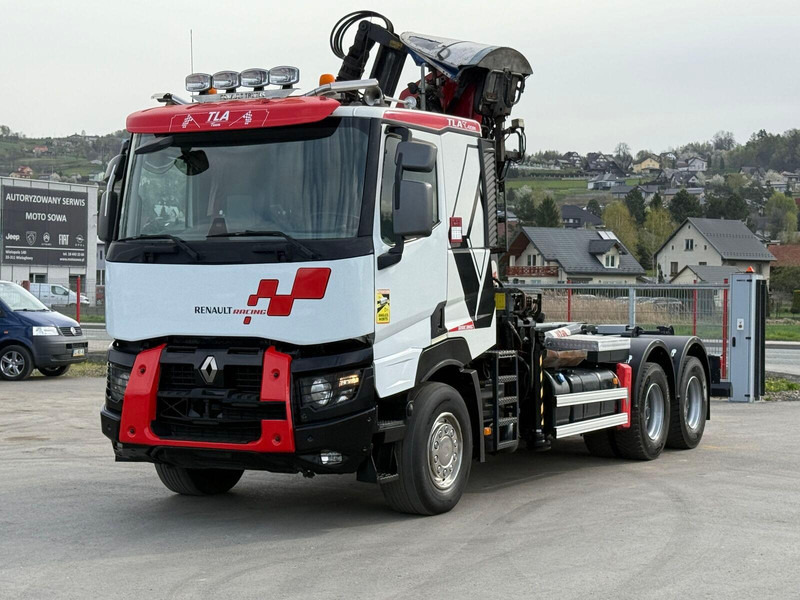 Renault C520 * ABROLLKIPPER 4,80 m * KESLA * 6x4! - Pacēlājs ar āķi, Kravas auto ar manipulatoru: foto 3 Renault C520 * ABROLLKIPPER 4,80 m * KESLA * 6x4! - Pacēlājs ar āķi, Kravas auto ar manipulatoru: foto 3
