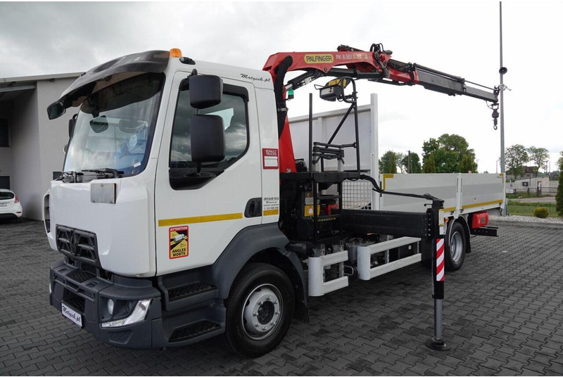 Renault D 210/ 4X2 / SKRZYNIOWY 5 M + HDS PALFINGER PK 8.501 SLD A / UD - Bortu kravas automašīna/ Platforma, Kravas auto ar manipulatoru: foto 3 Renault D 210/ 4X2 / SKRZYNIOWY 5 M + HDS PALFINGER PK 8.501 SLD A / UD - Bortu kravas automašīna/ Platforma, Kravas auto ar manipulatoru: foto 3