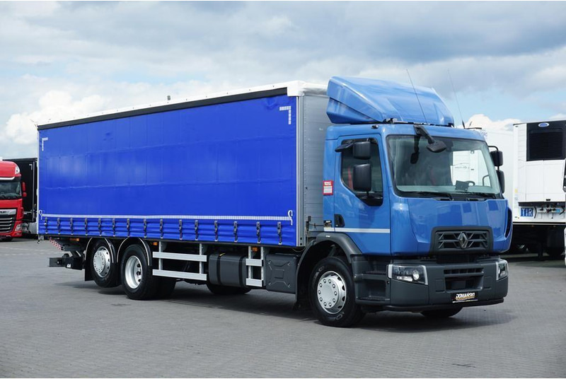 Renault D 320 / EURO 6 / FIRANKA + WINDA / 21 PALET / ŁAD. 16 530 KG - Kravas automašīna ar tentu: foto 2 Renault D 320 / EURO 6 / FIRANKA + WINDA / 21 PALET / ŁAD. 16 530 KG - Kravas automašīna ar tentu: foto 2