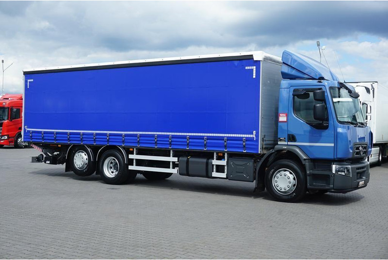 Renault D 320 / EURO 6 / FIRANKA + WINDA / 21 PALET / ŁAD. 16 530 KG - Kravas automašīna ar tentu: foto 4 Renault D 320 / EURO 6 / FIRANKA + WINDA / 21 PALET / ŁAD. 16 530 KG - Kravas automašīna ar tentu: foto 4