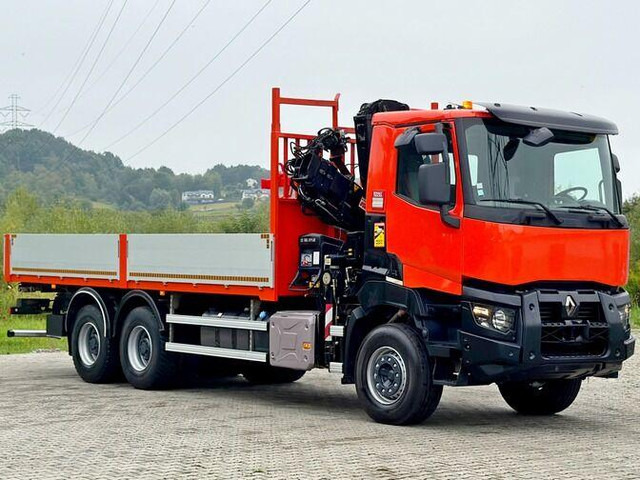 Renault K 380 * HIAB 166 BS-3 HIDUO + FUNK* 6x4 - Kravas automašīna pašizgāzējs, Kravas auto ar manipulatoru: foto 4 Renault K 380 * HIAB 166 BS-3 HIDUO + FUNK* 6x4 - Kravas automašīna pašizgāzējs, Kravas auto ar manipulatoru: foto 4