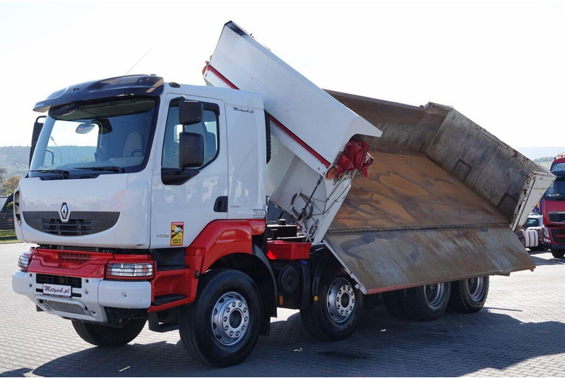 Renault KERAX 480 / 8x4 / WYWROTKA / HYDROBURTA / HYDROKLAPA / BORDMATIC - Kravas automašīna pašizgāzējs: foto 5 Renault KERAX 480 / 8x4 / WYWROTKA / HYDROBURTA / HYDROKLAPA / BORDMATIC - Kravas automašīna pašizgāzējs: foto 5