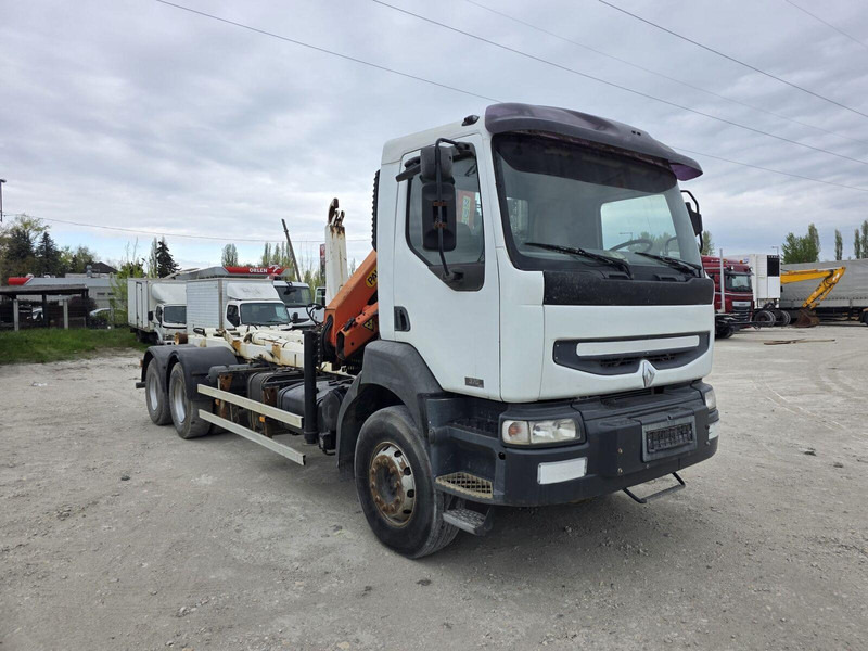 Renault Kerax 370 DCi - Palfinger PKK 8500 Crane - Multilift - Pacēlājs ar āķi, Kravas auto ar manipulatoru: foto 1 Renault Kerax 370 DCi - Palfinger PKK 8500 Crane - Multilift - Pacēlājs ar āķi, Kravas auto ar manipulatoru: foto 1