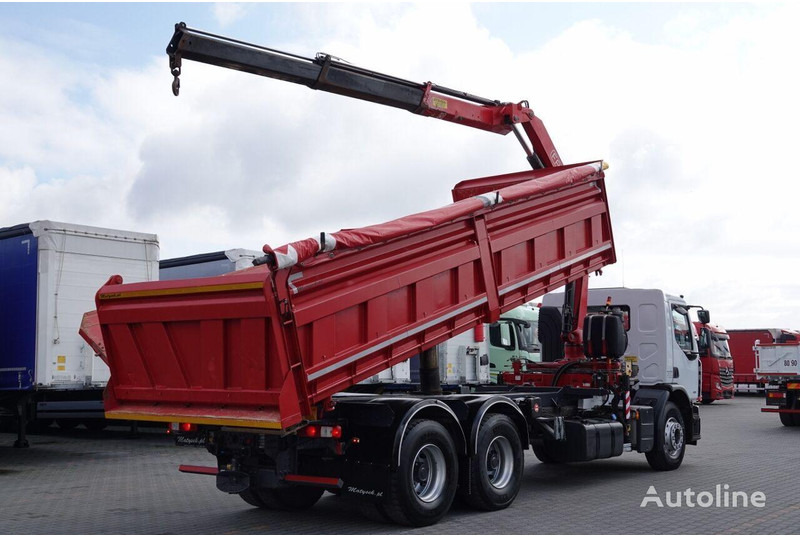 Renault LANDER 3 way tipper + crane FASSI 130 6x4 - Kravas automašīna pašizgāzējs, Kravas auto ar manipulatoru: foto 5 Renault LANDER 3 way tipper + crane FASSI 130 6x4 - Kravas automašīna pašizgāzējs, Kravas auto ar manipulatoru: foto 5