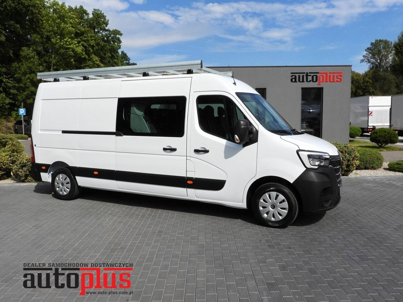 Renault MASTER FURGON BRYGADÓWKA 7 MIEJSC TEMPOMAT NAWIGACJA LEDY KLIMAT - Mikroautobuss, Pasažieru furgons: foto 1 Renault MASTER FURGON BRYGADÓWKA 7 MIEJSC TEMPOMAT NAWIGACJA LEDY KLIMAT - Mikroautobuss, Pasažieru furgons: foto 1