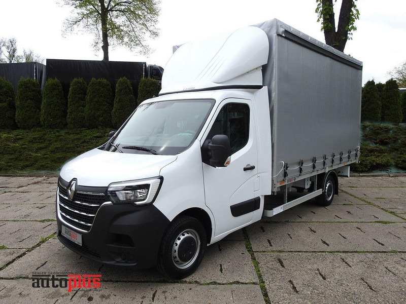 Renault MASTER NOWY PLANDEKA 8 PALET KLIMATYZACJA TEMPOMAT LEDY ASO 165K - Furgons ar tentu: foto 1 Renault MASTER NOWY PLANDEKA 8 PALET KLIMATYZACJA TEMPOMAT LEDY ASO 165K - Furgons ar tentu: foto 1