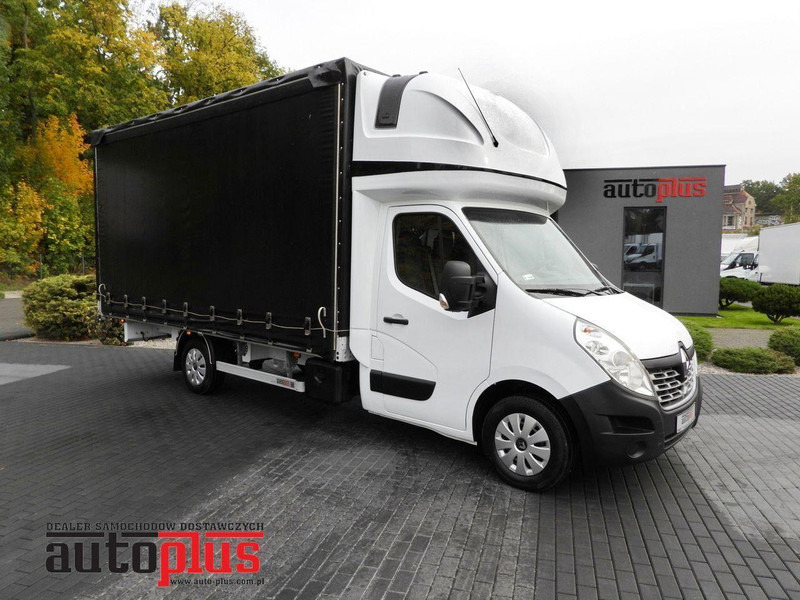 Renault MASTER PLANDEKA 10 PALET WEBASTO TEMPOMAT KLIMATYZACJA  170KM [ - Furgons ar tentu: foto 1 Renault MASTER PLANDEKA 10 PALET WEBASTO TEMPOMAT KLIMATYZACJA  170KM [ - Furgons ar tentu: foto 1
