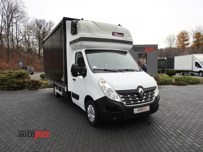 Renault MASTER PLANDEKA 10 PALET WEBASTO TEMPOMAT KLIMATYZACJA 170KM [ - Furgons ar tentu: foto 1 Renault MASTER PLANDEKA 10 PALET WEBASTO TEMPOMAT KLIMATYZACJA 170KM [ - Furgons ar tentu: foto 1