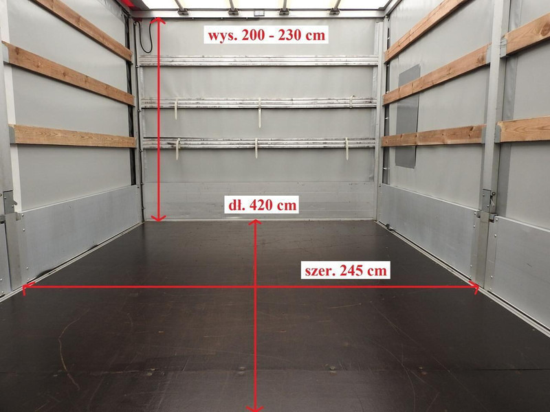 Kravas automašīna ar slēgto virsbūvi Renault MASTER PLANDEKA 10 PALET WEBASTO TEMPOMAT KLIMATYZACJA LEDY 165: foto 12