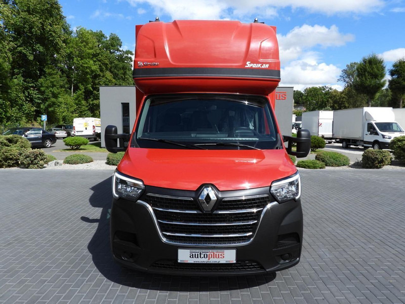 Furgons ar tentu Renault MASTER PLANDEKA 10 PALET WEBASTO TEMPOMAT LEDY KLIMATYZACJA  165: foto 5