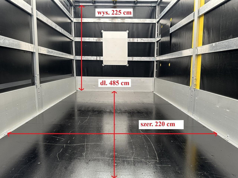 Furgons ar tentu Renault MASTER PLANDEKA 10 PALET WEBASTO TEMPOMAT LEDY KLIMATYZACJA  165: foto 12