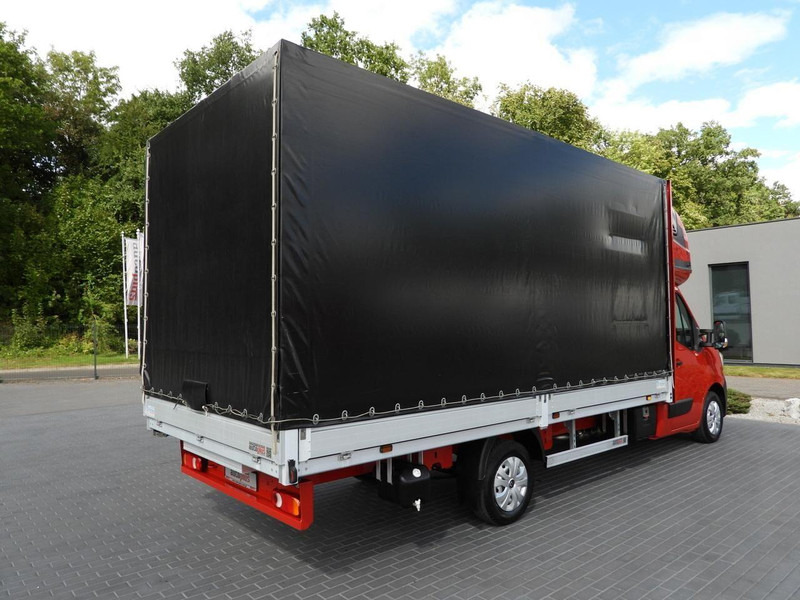 Furgons ar tentu Renault MASTER PLANDEKA 10 PALET WEBASTO TEMPOMAT LEDY KLIMATYZACJA  165: foto 13