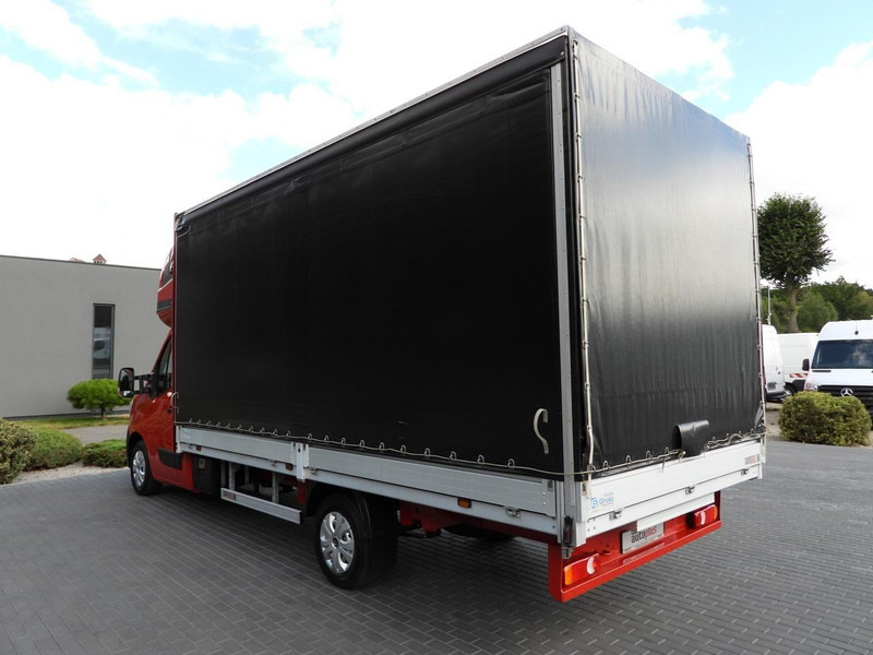 Furgons ar tentu Renault MASTER PLANDEKA 10 PALET WEBASTO TEMPOMAT LEDY KLIMATYZACJA  165: foto 10