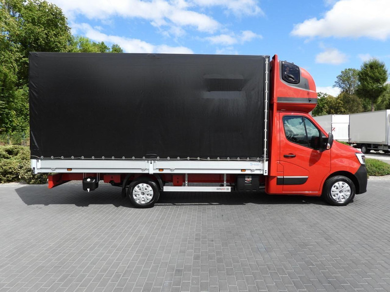 Furgons ar tentu Renault MASTER PLANDEKA 10 PALET WEBASTO TEMPOMAT LEDY KLIMATYZACJA  165: foto 7