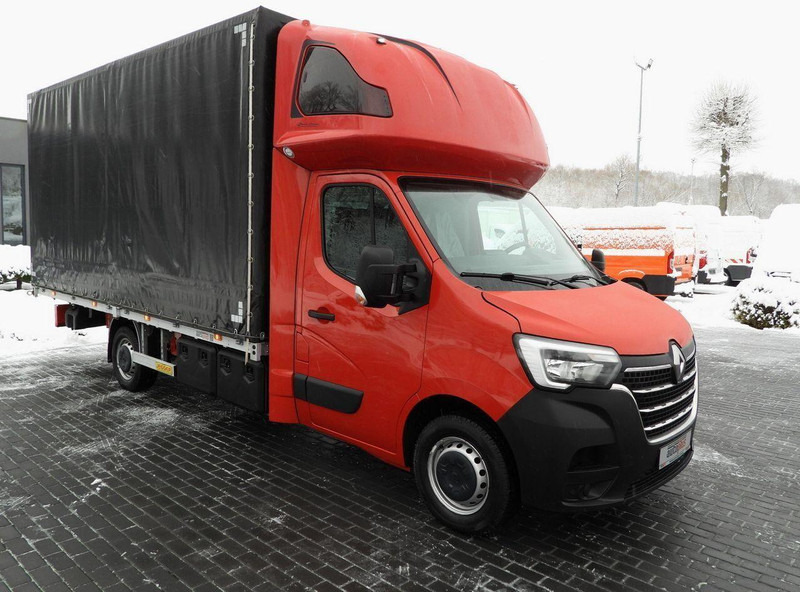 Renault MASTER PLANDEKA 10 PALET WEBASTO TEMPOMAT LEDY PNEUMATYKA KLIMAT - Furgons ar tentu: foto 4 Renault MASTER PLANDEKA 10 PALET WEBASTO TEMPOMAT LEDY PNEUMATYKA KLIMAT - Furgons ar tentu: foto 4