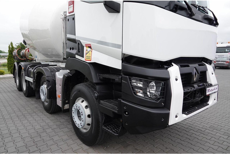 Renault T 460 / 8X4 / BETONOMIESZARKA / GRUSZKA 9M3 / IMER / ALUFELGI / - Betonvedējs: foto 5 Renault T 460 / 8X4 / BETONOMIESZARKA / GRUSZKA 9M3 / IMER / ALUFELGI / - Betonvedējs: foto 5