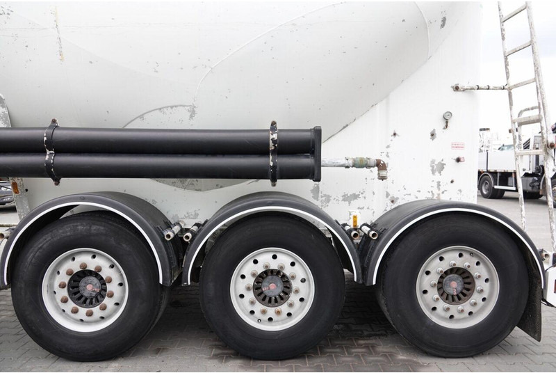 Silosa puspiekabe pārvadāšana cements SPITZER CEMENTONACZEPA / 37 000 L / SILOS / 3 KOMORY / OSIE SAF / ALUFEL: foto 20