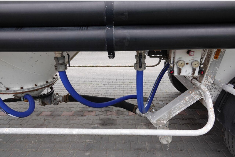 Silosa puspiekabe pārvadāšana cements SPITZER CEMENTONACZEPA / 37 000 L / SILOS / 3 KOMORY / OSIE SAF / ALUFEL: foto 15