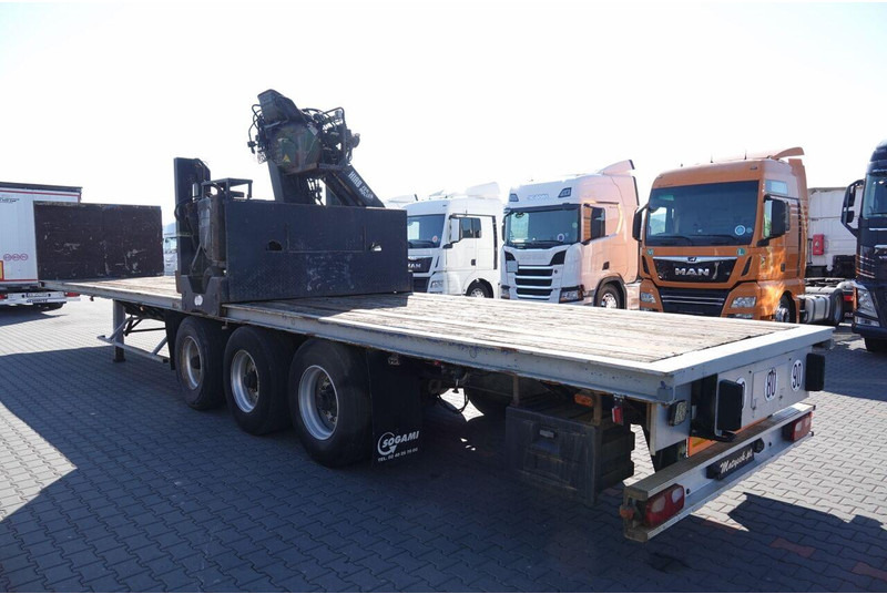 Samro NACZEPA PLATFORMA / + HDS HIAB R 150 F3 - WYSÓW : 8 METRÓW - Bortu puspiekabe/ Platforma: foto 4 Samro NACZEPA PLATFORMA / + HDS HIAB R 150 F3 - WYSÓW : 8 METRÓW - Bortu puspiekabe/ Platforma: foto 4