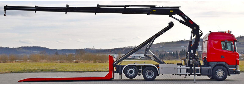 Scania G 400 - Kravas automašīna - kabeļu sistēma, Kravas auto ar manipulatoru: foto 5 Scania G 400 - Kravas automašīna - kabeļu sistēma, Kravas auto ar manipulatoru: foto 5