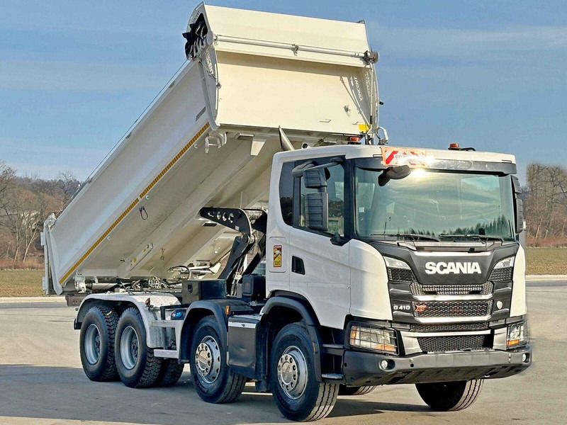 Scania G 410 * Kipper + BORDMATIC* TOPZUSTAND / 8x4 - Kravas automašīna pašizgāzējs: foto 4 Scania G 410 * Kipper + BORDMATIC* TOPZUSTAND / 8x4 - Kravas automašīna pašizgāzējs: foto 4