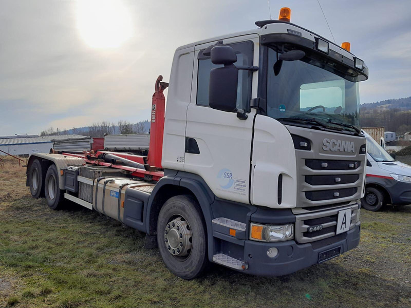 Scania G 440 6x4 - Bortu kravas automašīna/ Platforma, Kravas auto ar manipulatoru: foto 4 Scania G 440 6x4 - Bortu kravas automašīna/ Platforma, Kravas auto ar manipulatoru: foto 4