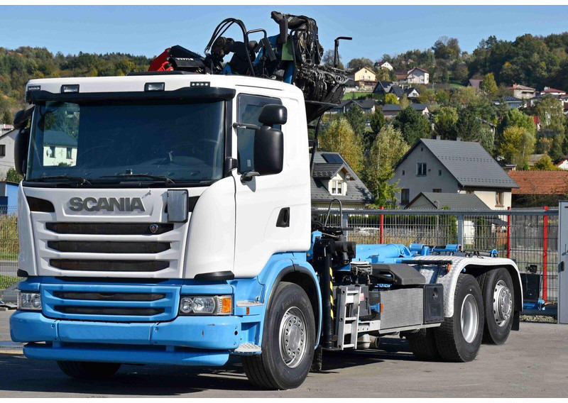 Scania G 440 - Pacēlājs ar āķi, Kravas auto ar manipulatoru: foto 4 Scania G 440 - Pacēlājs ar āķi, Kravas auto ar manipulatoru: foto 4