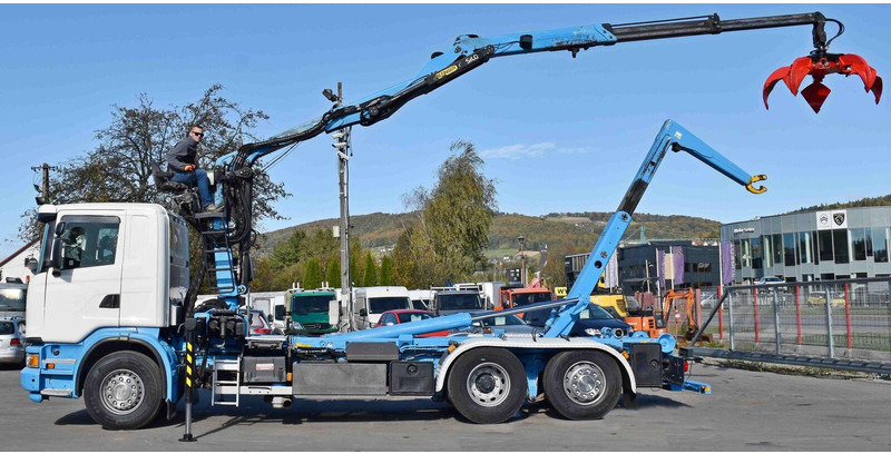 Scania G 440 - Pacēlājs ar āķi, Kravas auto ar manipulatoru: foto 5 Scania G 440 - Pacēlājs ar āķi, Kravas auto ar manipulatoru: foto 5