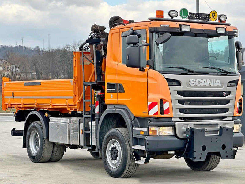 Scania G360 Kipper 4,10m *PK 11002 B + FUNK *4x4 - Kravas automašīna pašizgāzējs, Kravas auto ar manipulatoru: foto 4 Scania G360 Kipper 4,10m *PK 11002 B + FUNK *4x4 - Kravas automašīna pašizgāzējs, Kravas auto ar manipulatoru: foto 4