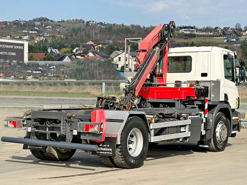 Scania P 250 * HMF 635 K2 + FUNK * TOPZUSTAND - Kravas automašīna pašizgāzējs, Kravas auto ar manipulatoru: foto 3 Scania P 250 * HMF 635 K2 + FUNK * TOPZUSTAND - Kravas automašīna pašizgāzējs, Kravas auto ar manipulatoru: foto 3