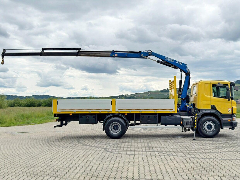 Scania P 270 * FASSI F110A.23 + FUNK * TOPZUSTAND - Bortu kravas automašīna/ Platforma, Kravas auto ar manipulatoru: foto 5 Scania P 270 * FASSI F110A.23 + FUNK * TOPZUSTAND - Bortu kravas automašīna/ Platforma, Kravas auto ar manipulatoru: foto 5