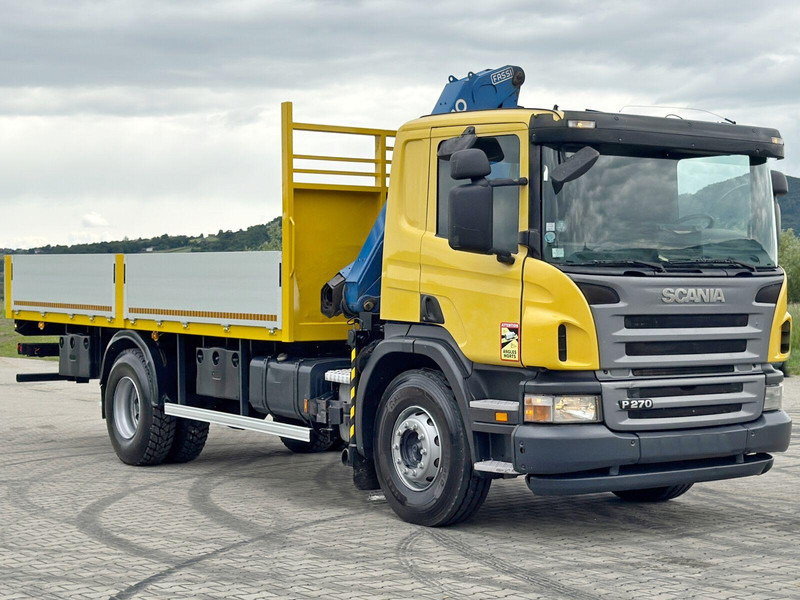 Scania P 270 * FASSI F110A.23 + FUNK * TOPZUSTAND - Bortu kravas automašīna/ Platforma, Kravas auto ar manipulatoru: foto 3 Scania P 270 * FASSI F110A.23 + FUNK * TOPZUSTAND - Bortu kravas automašīna/ Platforma, Kravas auto ar manipulatoru: foto 3
