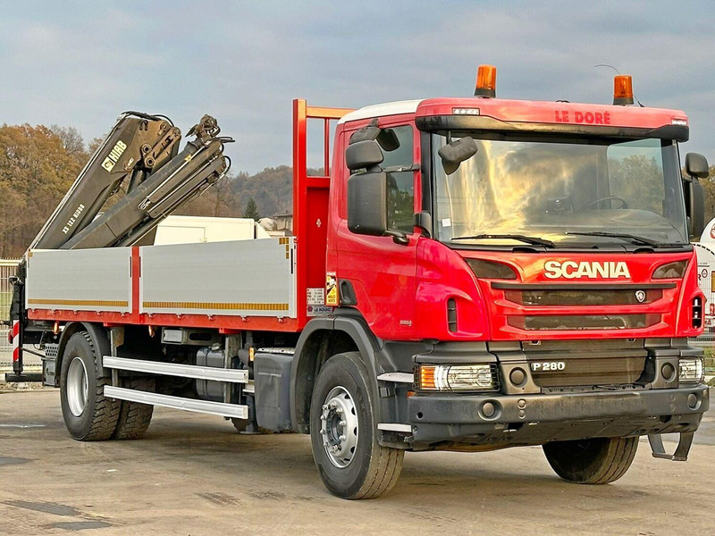 Scania P 280 * HIAB 122 E - 2 HIDUO + FUNK* TOPZUSTAND - Bortu kravas automašīna/ Platforma, Kravas auto ar manipulatoru: foto 4 Scania P 280 * HIAB 122 E - 2 HIDUO + FUNK* TOPZUSTAND - Bortu kravas automašīna/ Platforma, Kravas auto ar manipulatoru: foto 4