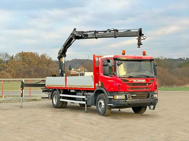 Scania P 280 * HIAB 122 E - 2 HIDUO + FUNK* TOPZUSTAND - Bortu kravas automašīna/ Platforma, Kravas auto ar manipulatoru: foto 2 Scania P 280 * HIAB 122 E - 2 HIDUO + FUNK* TOPZUSTAND - Bortu kravas automašīna/ Platforma, Kravas auto ar manipulatoru: foto 2