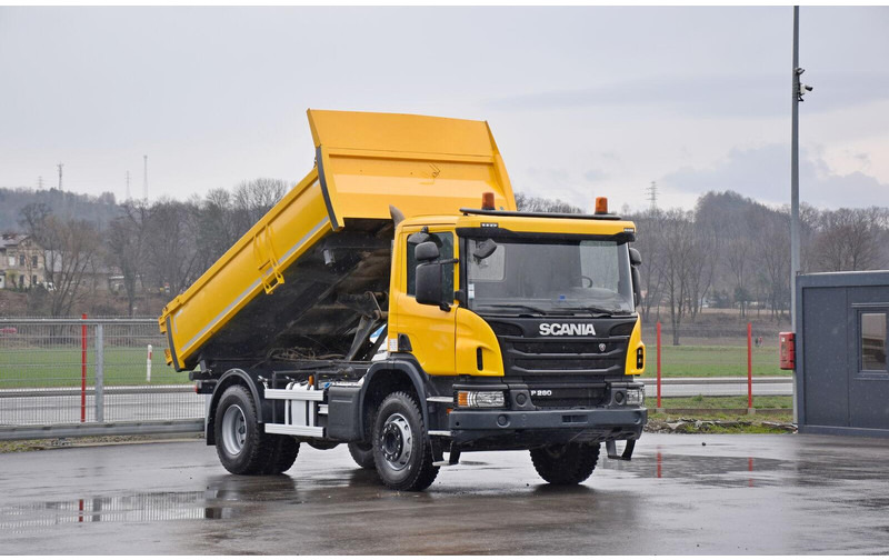 Scania P 280 - Kravas automašīna pašizgāzējs: foto 1 Scania P 280 - Kravas automašīna pašizgāzējs: foto 1