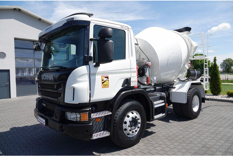 Scania P 320 / BETONOMIESZARKA / GRUSZKA /5 m3 / ALUFELGI / EURO 6 - Betonvedējs: foto 3 Scania P 320 / BETONOMIESZARKA / GRUSZKA /5 m3 / ALUFELGI / EURO 6 - Betonvedējs: foto 3