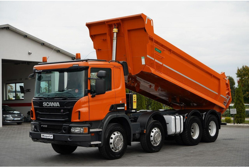 Scania P 410 / 8x4 / WYWROTKA TYLNOZSYPOWA / ALUFELGI / OPONY 100% / MA - Kravas automašīna pašizgāzējs: foto 3 Scania P 410 / 8x4 / WYWROTKA TYLNOZSYPOWA / ALUFELGI / OPONY 100% / MA - Kravas automašīna pašizgāzējs: foto 3