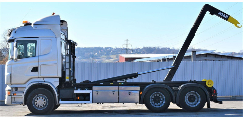 Scania R 480 Abrollkipper * 6x4 * Top Zustand ! - Pacēlājs ar āķi: foto 5 Scania R 480 Abrollkipper * 6x4 * Top Zustand ! - Pacēlājs ar āķi: foto 5