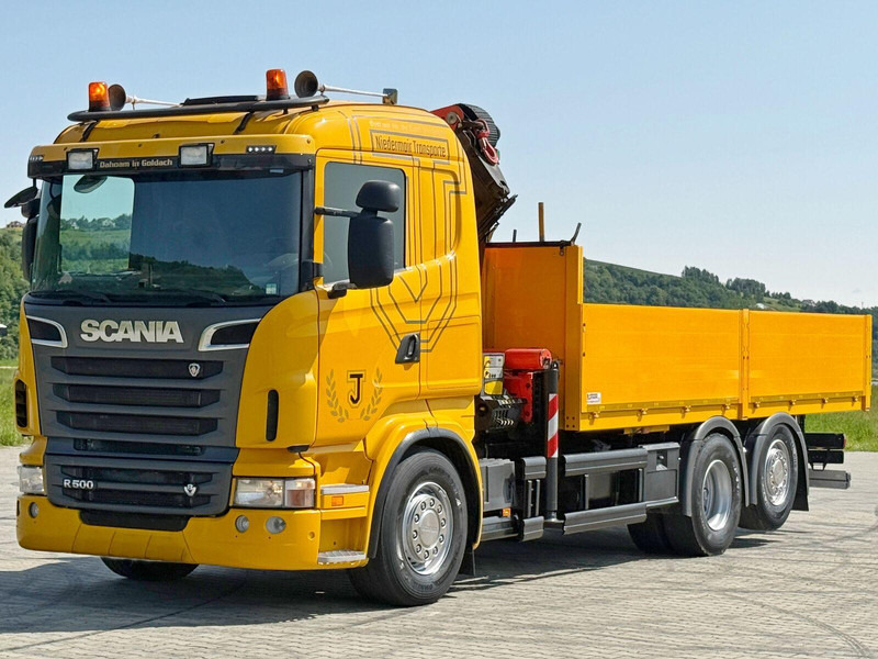 Scania R 500 * PK 26002 EH + FUNK * TOPZUSTAND - Bortu kravas automašīna/ Platforma, Kravas auto ar manipulatoru: foto 4 Scania R 500 * PK 26002 EH + FUNK * TOPZUSTAND - Bortu kravas automašīna/ Platforma, Kravas auto ar manipulatoru: foto 4