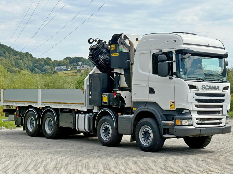 Scania R 500 * PK 88002 - EH G + FUNK * 8x4 *TOPZUSTAND - Bortu kravas automašīna/ Platforma, Kravas auto ar manipulatoru: foto 3 Scania R 500 * PK 88002 - EH G + FUNK * 8x4 *TOPZUSTAND - Bortu kravas automašīna/ Platforma, Kravas auto ar manipulatoru: foto 3
