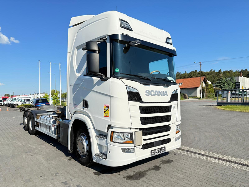 Scania R450 BDF SWAP CHASSIS 1.HAND - Konteineru vedējs/ Kravas automašīna ar noņemamā virsbūve: foto 5 Scania R450 BDF SWAP CHASSIS 1.HAND - Konteineru vedējs/ Kravas automašīna ar noņemamā virsbūve: foto 5