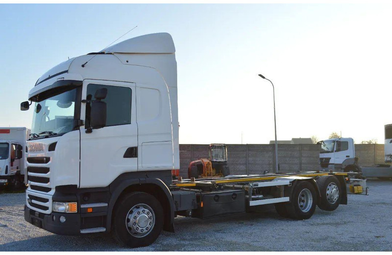 Scania R450 EURO 6 SWAP CHASSIS 1.HAND - Šasija kravas automašīna: foto 3 Scania R450 EURO 6 SWAP CHASSIS 1.HAND - Šasija kravas automašīna: foto 3