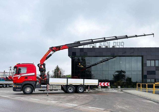 Scania R500 6x2 PALFINGER PK 29002 Crane Kran - Bortu kravas automašīna/ Platforma, Kravas auto ar manipulatoru: foto 3 Scania R500 6x2 PALFINGER PK 29002 Crane Kran - Bortu kravas automašīna/ Platforma, Kravas auto ar manipulatoru: foto 3