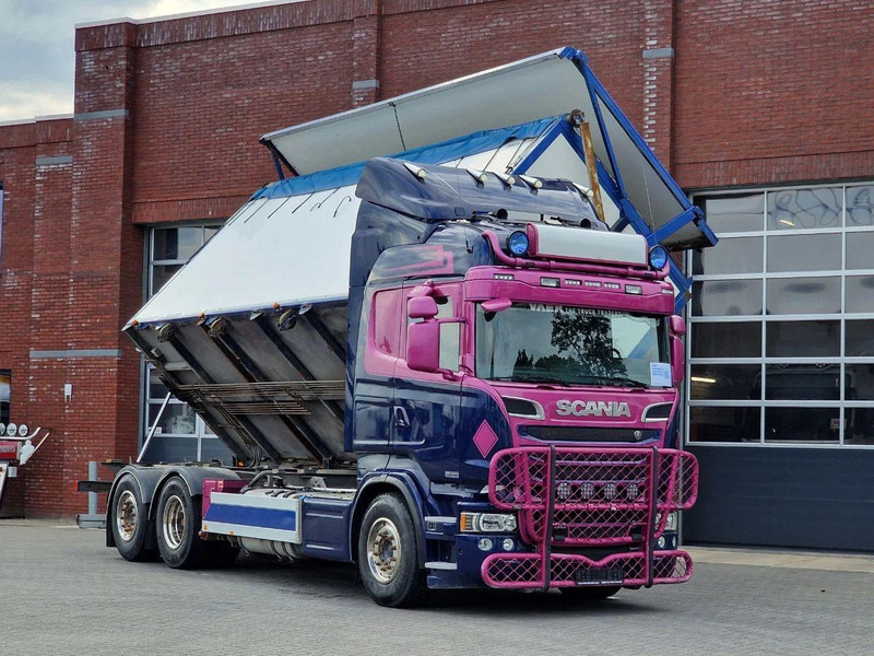 Scania R730 V8 Highline 6x2*4 - Side Tipper - Steering - Kravas automašīna pašizgāzējs: foto 3 Scania R730 V8 Highline 6x2*4 - Side Tipper - Steering - Kravas automašīna pašizgāzējs: foto 3