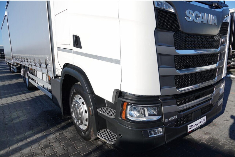 Kravas automašīna ar tentu Scania S 450 / ZESTAW TANDEM / 120 M3 /  I-PARK COOL  / PO KONTRAKCIE S: foto 10