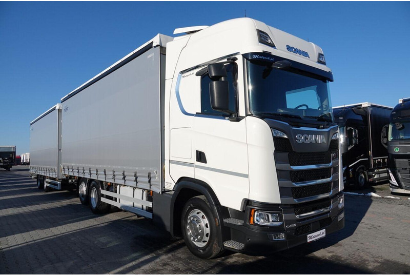 Kravas automašīna ar tentu Scania S 450 / ZESTAW TANDEM / 120 M3 /  I-PARK COOL  / PO KONTRAKCIE S: foto 7