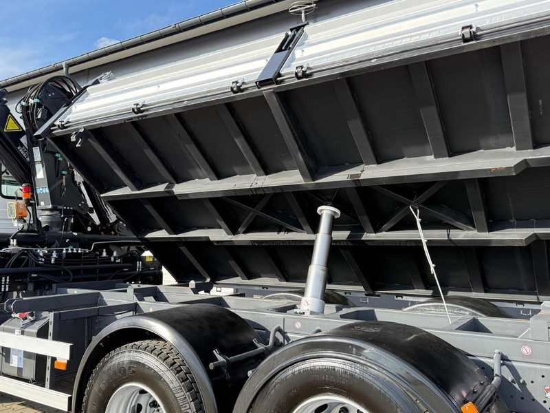 Kravas automašīna pašizgāzējs, Kravas auto ar manipulatoru Scania SCANIA P270 6x2 wywrotka 3-stronna + HDS TEREX ATLAS 165.2E: foto 13