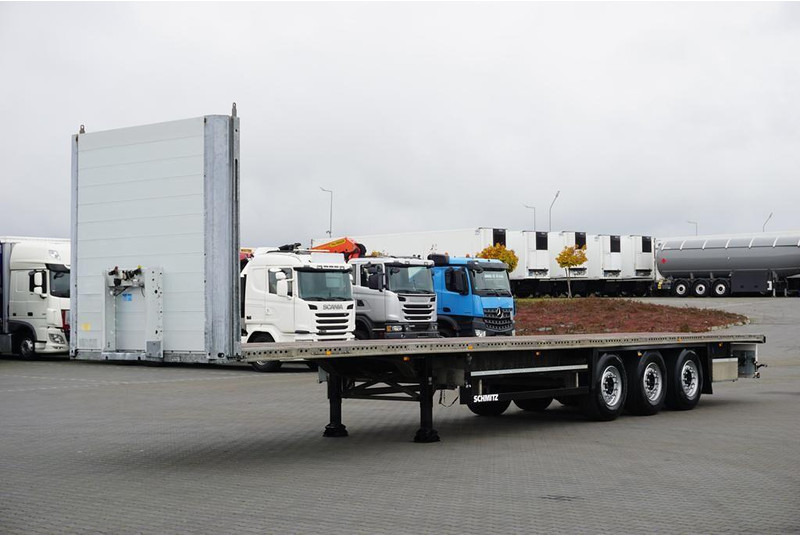 Schmitz Cargobull PLATFORMA / MULTI LOCK / OŚ PODNOSZONA - Bortu puspiekabe/ Platforma: foto 1 Schmitz Cargobull PLATFORMA / MULTI LOCK / OŚ PODNOSZONA - Bortu puspiekabe/ Platforma: foto 1