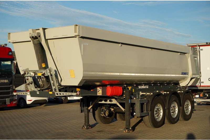Schmitz Cargobull / WYWROTKA / 26 m3 / HYDROKLAPA / OŚ PODNOSZONA / - Puspiekabe pašizgāzējs: foto 1 Schmitz Cargobull / WYWROTKA / 26 m3 / HYDROKLAPA / OŚ PODNOSZONA / - Puspiekabe pašizgāzējs: foto 1